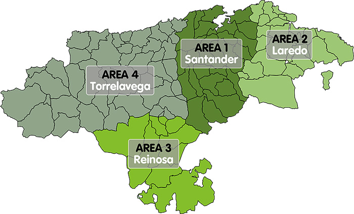 Mapa Sanitario de Cantabria